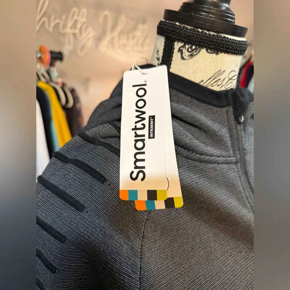 NWT Smartwool Women's Intraknit Merino Wool Fleece Full Zip Hoodie (Regular Fit) - Picture 8 of 13